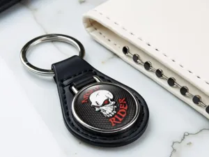 Custom Leather Keyring Durable Tuning Version